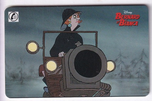 Disney telecarte phonecard - disney, telecarte/phonecard